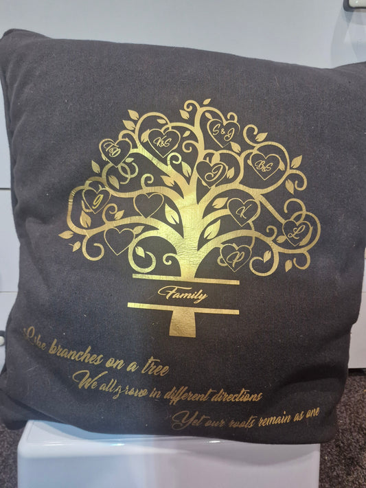 Cushion - Family Tree
