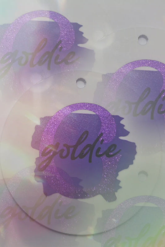 50mm Keychain - Monogram