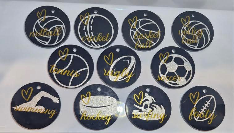 50mm Keychain - Sport